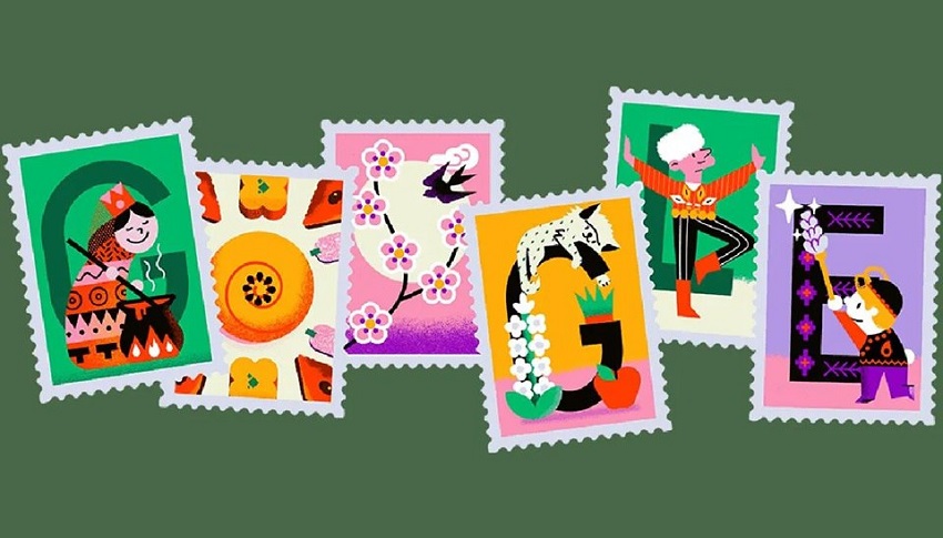 نماد گوگل به مناسبت نوروز تغییر کرد-پیک چاپار